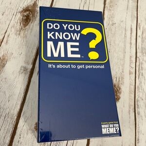 Do You Know Me? Game NEw Party Game